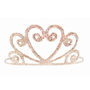Prinsessen Kroon - Tiara - Goud/Glitter (Great Pretenders)