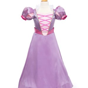Great Pretenders Rapunzel luxe jurk met hoepel + accessoires - 98/104 - S (3-4 jaar)