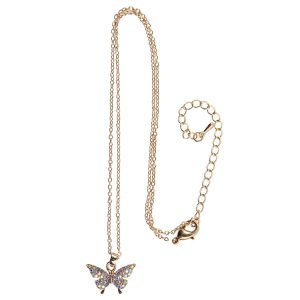 Ketting - Vlinder lange ketting (Great Pretenders)