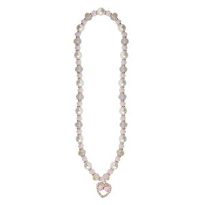 Ketting - Parel/hartje (Great Pretenders)