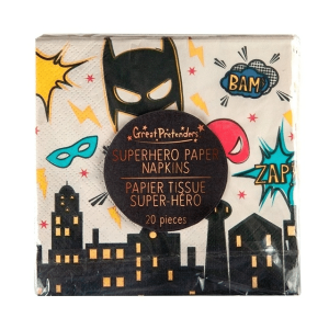 Superhero servetten - 20 stuks