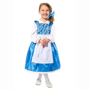 Uitverkoop - Little Adventures - Belle jurk met haarstrik