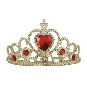Prinsessen kroon rood - goud
