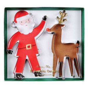Kerst koekjes uitstekers - 2 stuks - Meri Meri