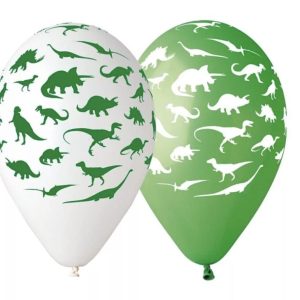 Dinosaurus Ballonnen - 5 stuks