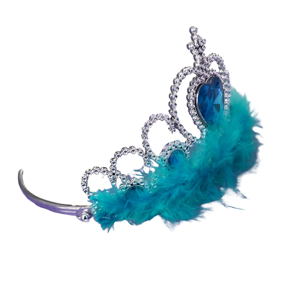 blauwe kroon pluche