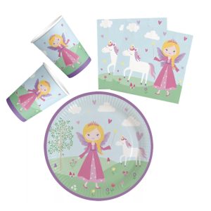 Prinsessen feest - kinderfeestje pakket + 8 x tiara