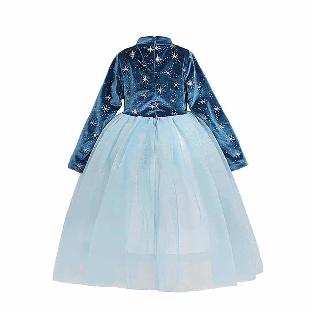 Frozen Elsa winterjurk met accessoires v1