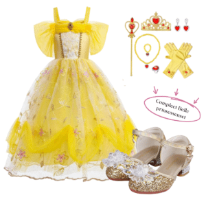 Belle prinsessenpakket + Prinsessenschoenen + accessoires