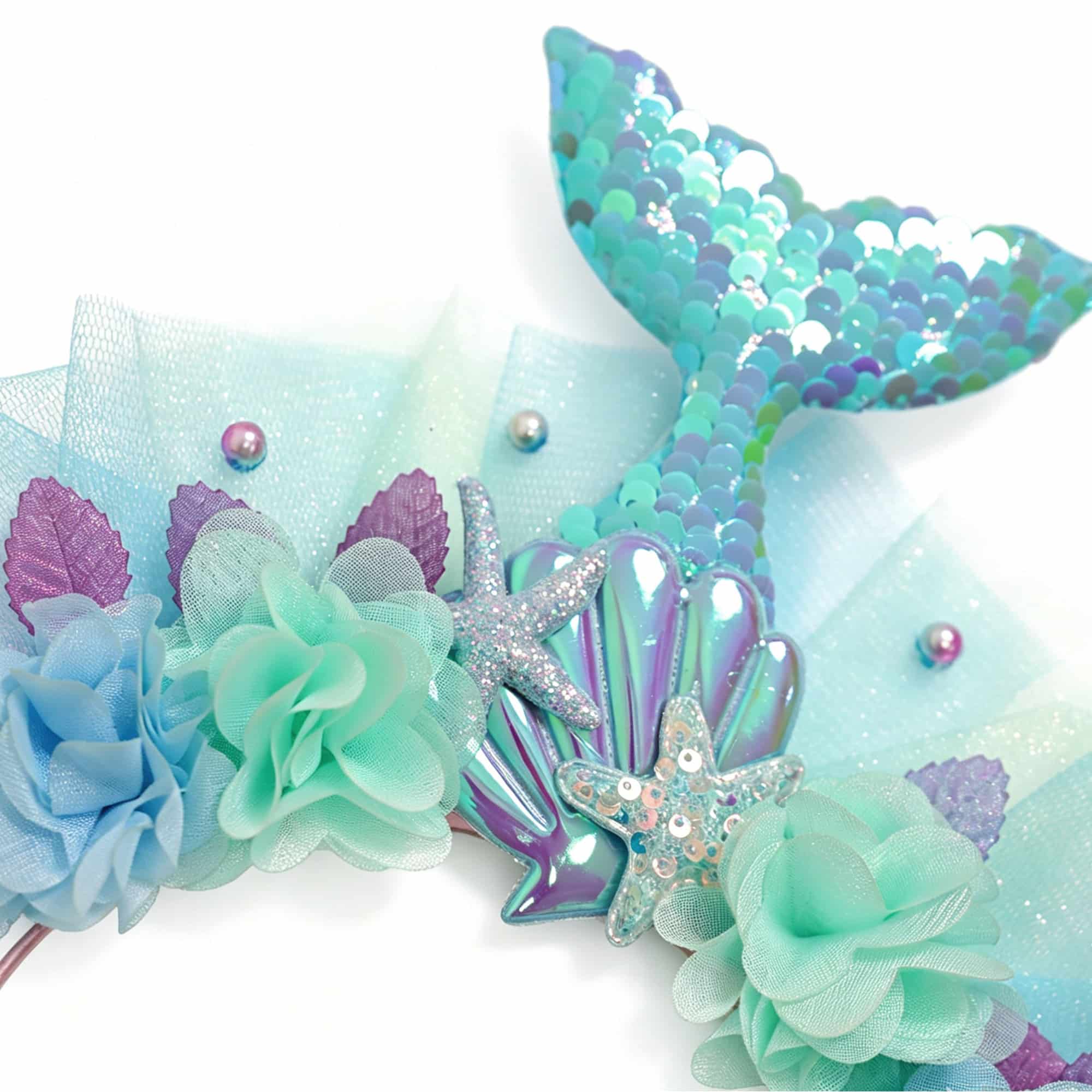 Tiara zeemeermin detail